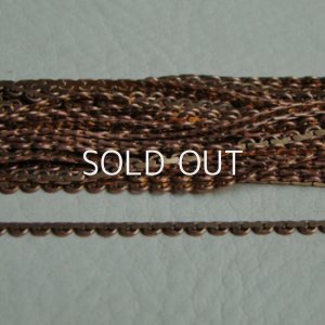 画像1: brass lace loop chain 