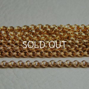 画像1: 12cm GP 3.5mm textured Rollo chain