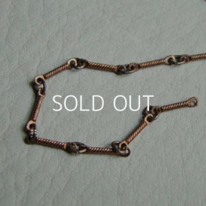 画像2: steel twisted bar link chain