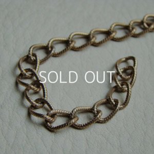 画像2: steel 8×6mm braid curb chain 