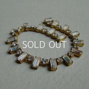 画像3: "Crystal" octagon / RD rhinestone chain