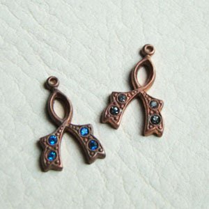 画像2: 18x12 copper setting charm