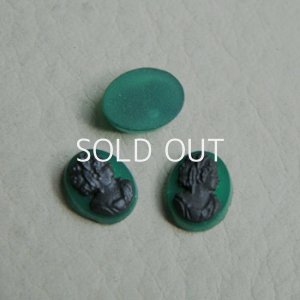 画像1: 10×8 OV Jade / Black cameo