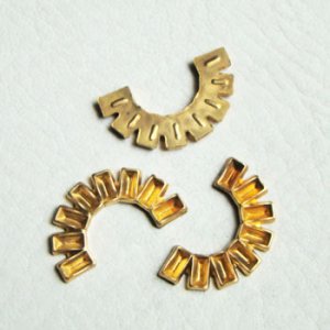 画像1: brass Fan setting stamping
