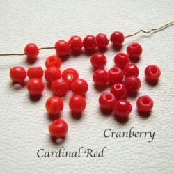 画像2: 5pcs 5mm "Cranberry"