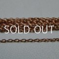 brass 3×1.5mm cable chain
