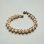 画像1: 18cm brass chain & acrylic pearl  bracelet (1)
