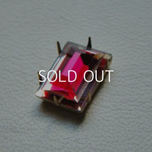 画像2: 18×13 RECT MC cabochon "Clear/Ruby"