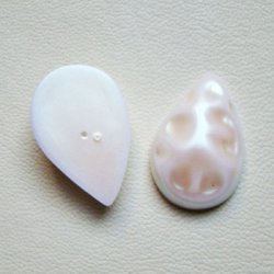 画像1: 33×24 Pear baroque pearl cabochon