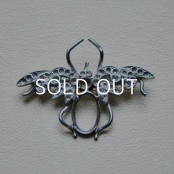 画像1: RP metal  "Bug" brooch finding