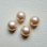 画像1: 2pcs 10mm cream 1/2 drilled glass pearl (1)