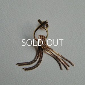 画像2: brass chain "Tassel" pierce finding