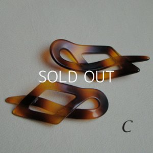 画像4: Lucite Tortoise Hair Barrette