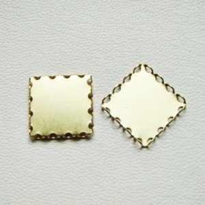 画像1: 18mm SQ FB lace setting