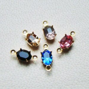 画像2: 2pcs 7×5 OV "Rose" 