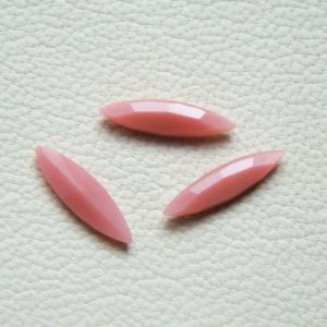 画像1: 2pcs 15×4 navette "Pink"