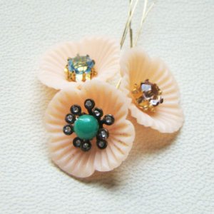 画像3: aged brass 15mm 10-spoke finding