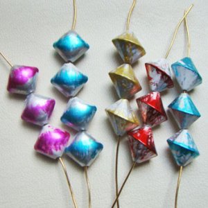 画像2: Acrylic Pillow Beads "SV / Blue"
