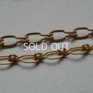 画像2: aged brass 4.5×12 design link chain