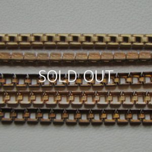 画像5: brass rhinestone blank  textured bracelet