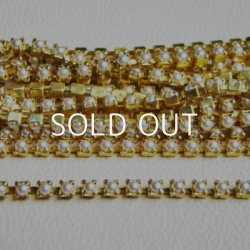 画像1: 2.5mm "Off-White Pearl " chain