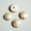 画像1: 18mm Cream baroque glass pearl cab (1)