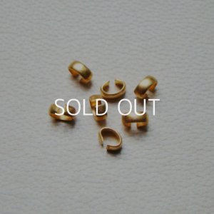 画像1: 4pcs brass 5×3 plain connector