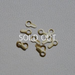 画像1: 4pcs 3×6 brass tiny tag charm
