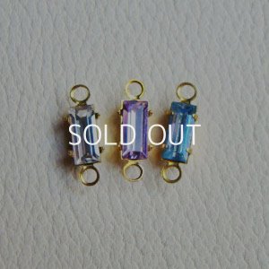 画像2: 2pcs 7×3 Baguette setting 2R