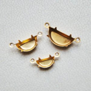画像2: 2pcs 8×4 Half Moon setting 2R