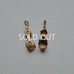 画像1: 2pcs 15mm 28pp / 21SS setting charm