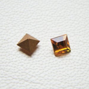 画像2: 2pcs SW 5mm square rhinestone