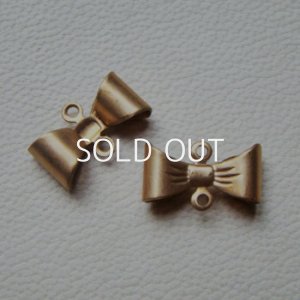 画像2: brass 3D bow 2R connector