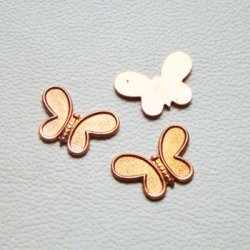 画像1: 12×18 copper Butterfly stamping