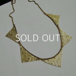 画像3: brass mesh triangle charm