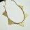 画像3: brass mesh triangle charm (3)