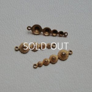画像1: brass graduate circle connector