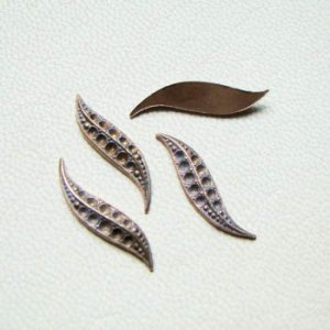 画像1: copper setting leaf stamping