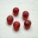 画像1: 4pcs 6~7mm "frosted Pomegranate" beads (1)