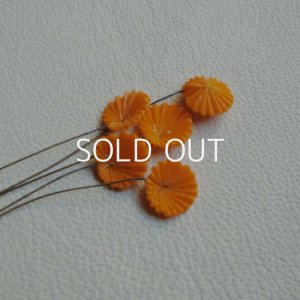 画像1: Jaggy Petal On Wire "Tangerine "