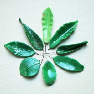 BE-15604~15608 Antique wired Leaf