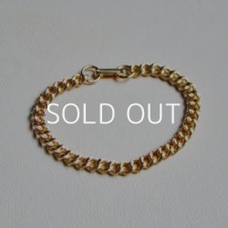 画像1: GP 7×6 textured chain bracelet