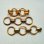 画像2: 17.8mm brass textured jump ring (2)