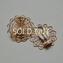 画像1: GP 27mm filigree earring base