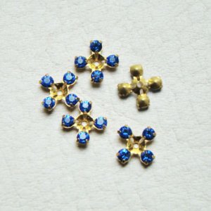 画像1: 2pcs SW "Sapphire" spoke rondelle