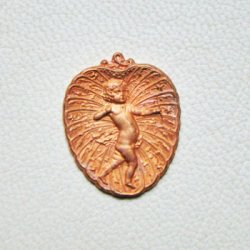画像2: 22×18 brass cherub stamping