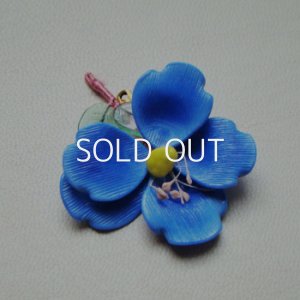 OT-15160 Blue / Yellow Flower