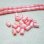 画像1: 20pcs 5×3.5 Pink flat tube beads (1)