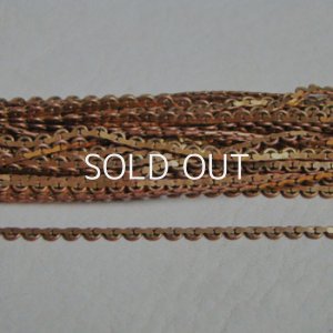 画像1: brass lace loop chain