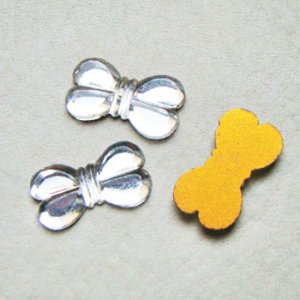 画像1: Crystal BOW cabochon